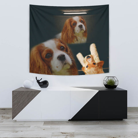 Cavalier King Charles Spaniel Print Tapestry