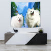 American Eskimo Dog Print Tapestry