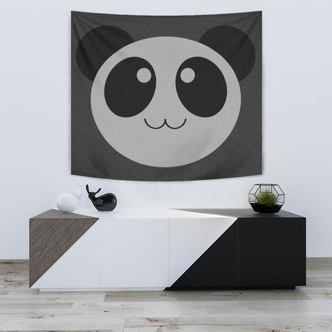 Panda Cartoon Art Print Tapestry