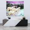 Great Pyrenees Dog Art Print Tapestry