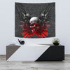 Gun And Skull Print Limited Edition Tapestry