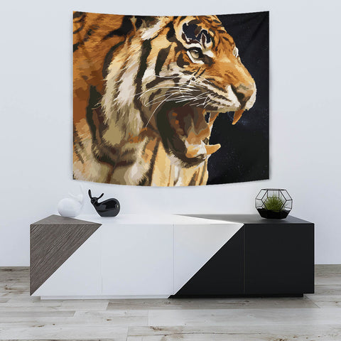 Tiger Art Print Limited Edition Tapestry