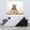 Cute Bengal cat Print Tapestry