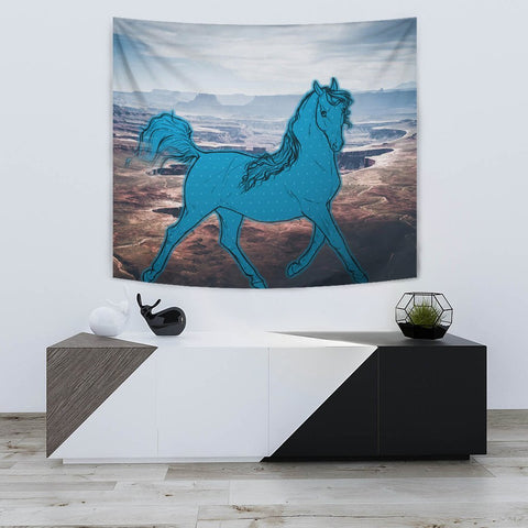 Anglo Arabian Horse Print Tapestry