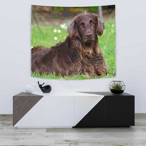 German Longhair Pointer Dog Print Tapestry