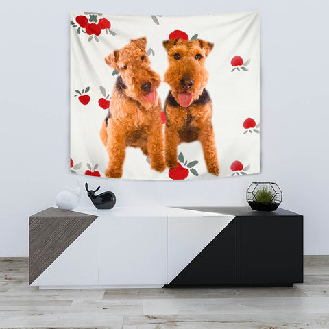 Welsh Terrier Print Tapestry