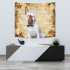 Bull Terrier Dog Print TapestryFree Shippping