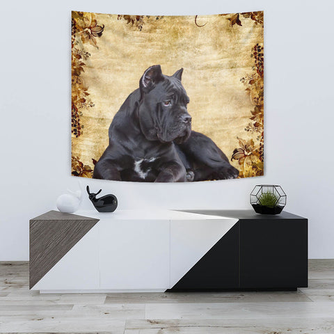 Cute Cane Corso Print Tapestry