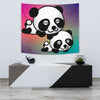 Cute Panda Bear Print Tapestry