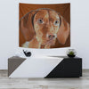 Amazing Vizsla Dog Print Tapestry