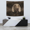 Weimaraner Dog Print Tapestry