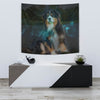 Australian Shepherd Dog Print Tapestry