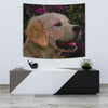 Lovely Golden Retriever Dog Print Tapestry