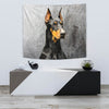 Amazing Dobermann Dog Print Tapestry