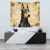 Lovely Doberman Pinscher Print Tapestry