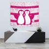 Cute Penguin Bird Print Tapestry