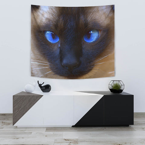 Siamese Cat Print Tapestry