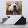 Chow Chow Dog Blue Tongue Print Tapestry