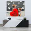 Cute Chihuahua Puppies Print Tapestry