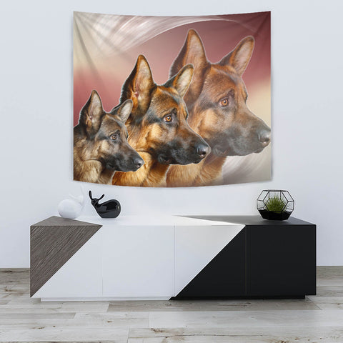 Amazing German Shepherd Print Tapestry