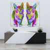 Amazing Cat Color Art Print Tapestry