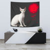 Devon Rex Cat Print Tapestry