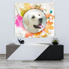 Colorful Labrador Retriever Print Tapestry