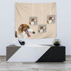 Borzoi Dog Print Tapestry