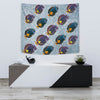 Acanthurus Achilles Fish Print Tapestry