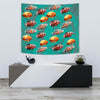 Lovely Oscar Fish Print Tapestry