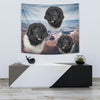 Lovely Newfoundland Dog Print Tapestry