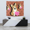 Pembroke Welsh Corgi Print Tapestry