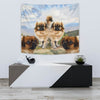 Amazing Tibetan Spaniel Print Tapestry