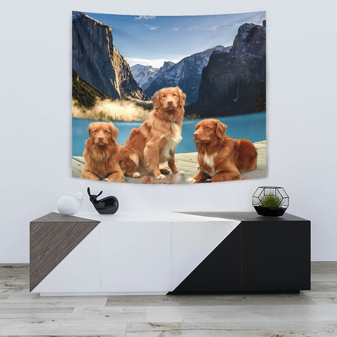 Nova Scotia Duck Tolling Retriever Print Tapestry