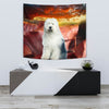 Old English Sheepdog Print Tapestry