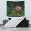 Bullfinch Bird Print Tapestry