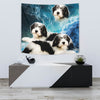 Polish Lowland Sheepdog Tapestry