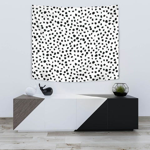 Dalmatian Dog Skin Print Tapestry