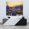 Amazing Rottweiler Dog Print Tapestry