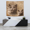 Cute British Shorthair Cat Print Tapestry