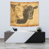 Dexter Cattle (Cow) Art Print Tapestry