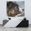 Lovely Papillon Dog Print Tapestry