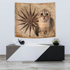 Scottish Fold Cat Print Tapestry