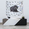 Cute Neapolitan Mastiff Print Tapestry