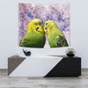 Budgerigar Parrot Print Tapestry