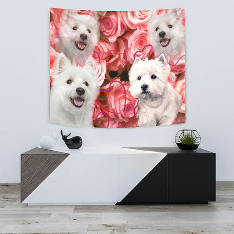 West Highland White Terrier Print Tapestry