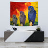 Hyacinth Macaw Print Tapestry