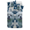 Cute Maltese Print Bedding Set