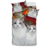 Cute Ragdoll Print Bedding Set