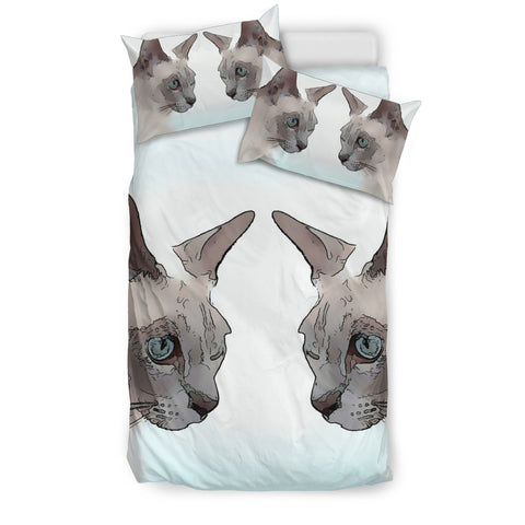 Amazing Tonkinese cat Print Bedding Set